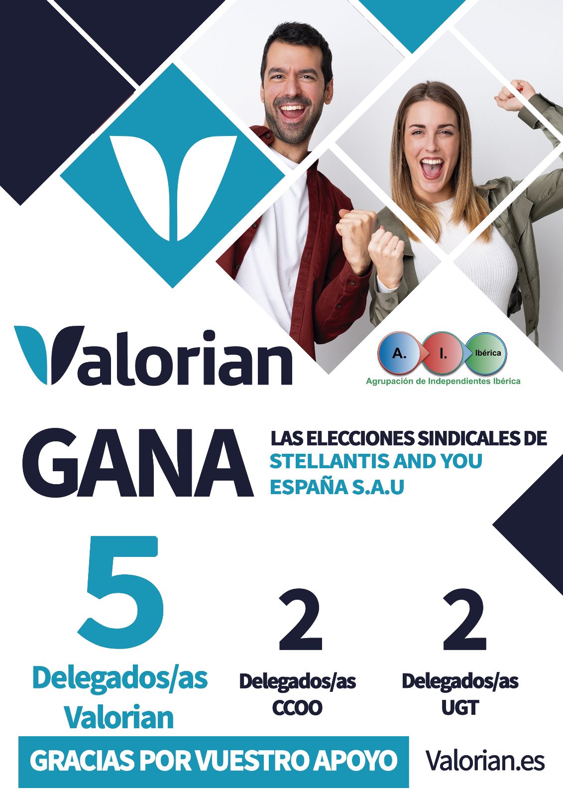 Valorian gana las EESS de Stellantis &You España S.A.U