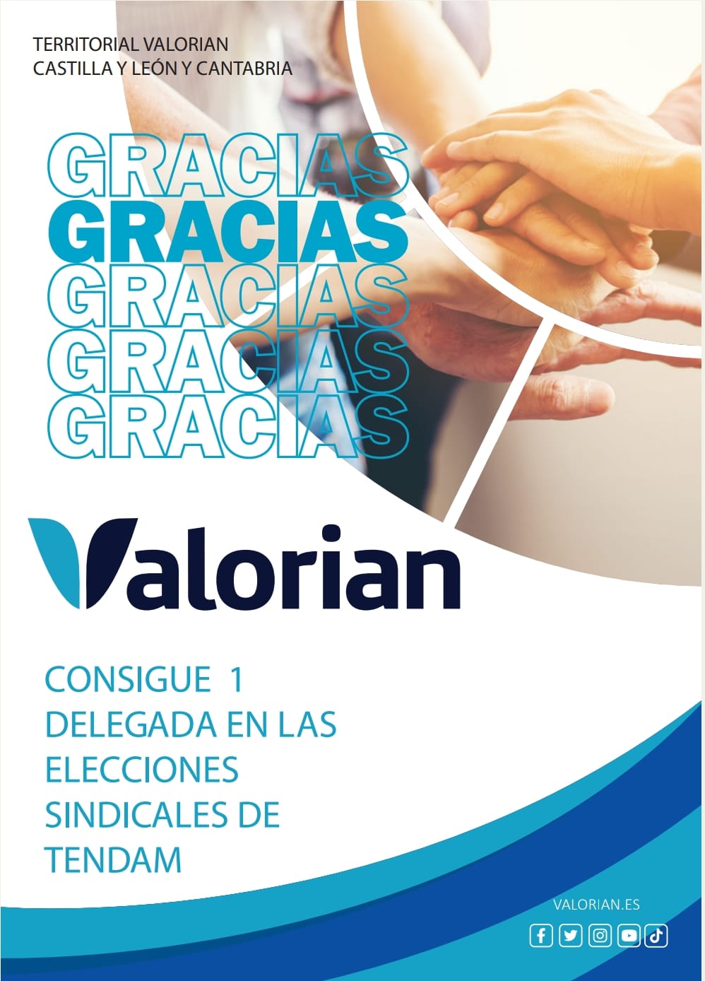 Valorian logra una delegada en las EESS de Tendam