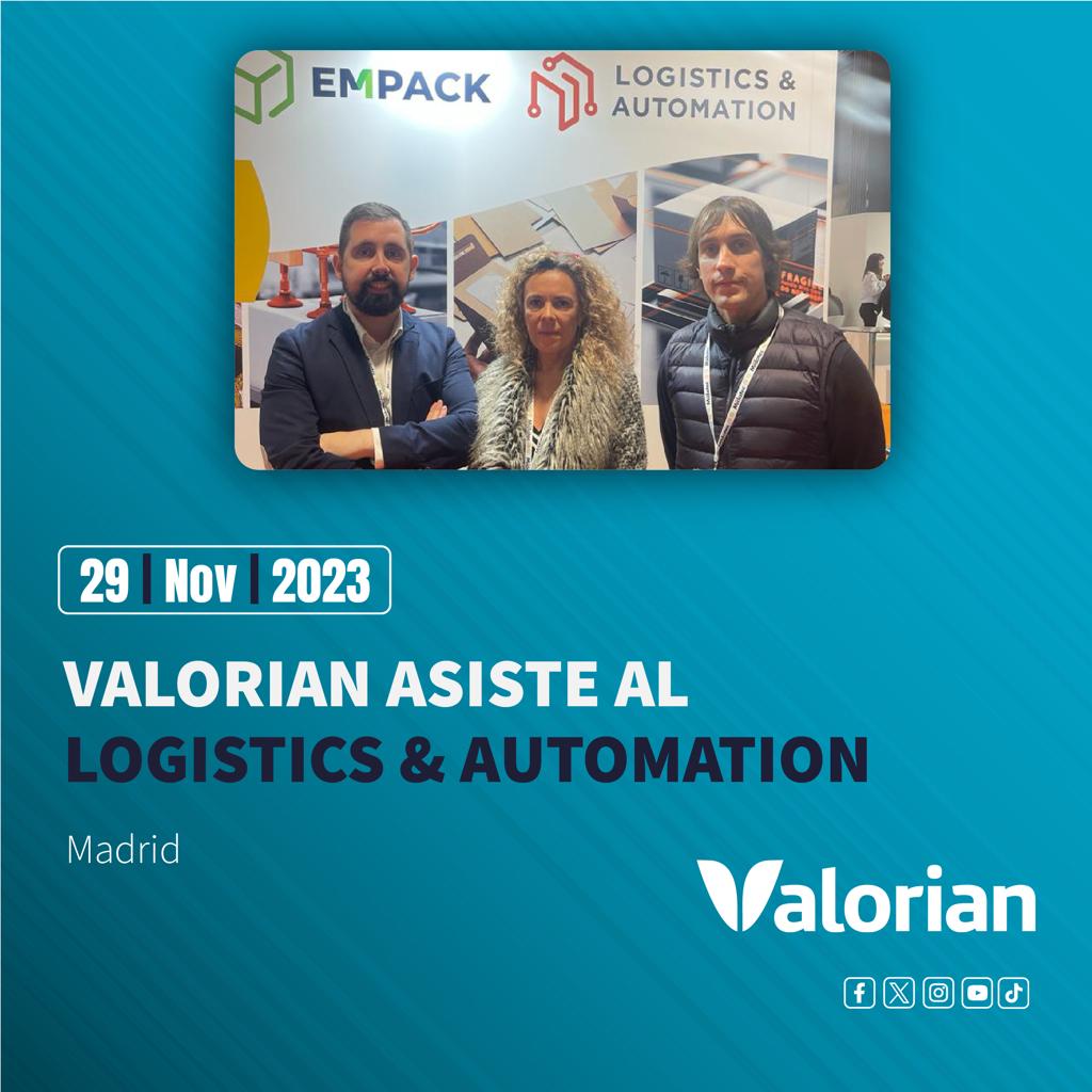 Valorian asiste al Logistics & Automation