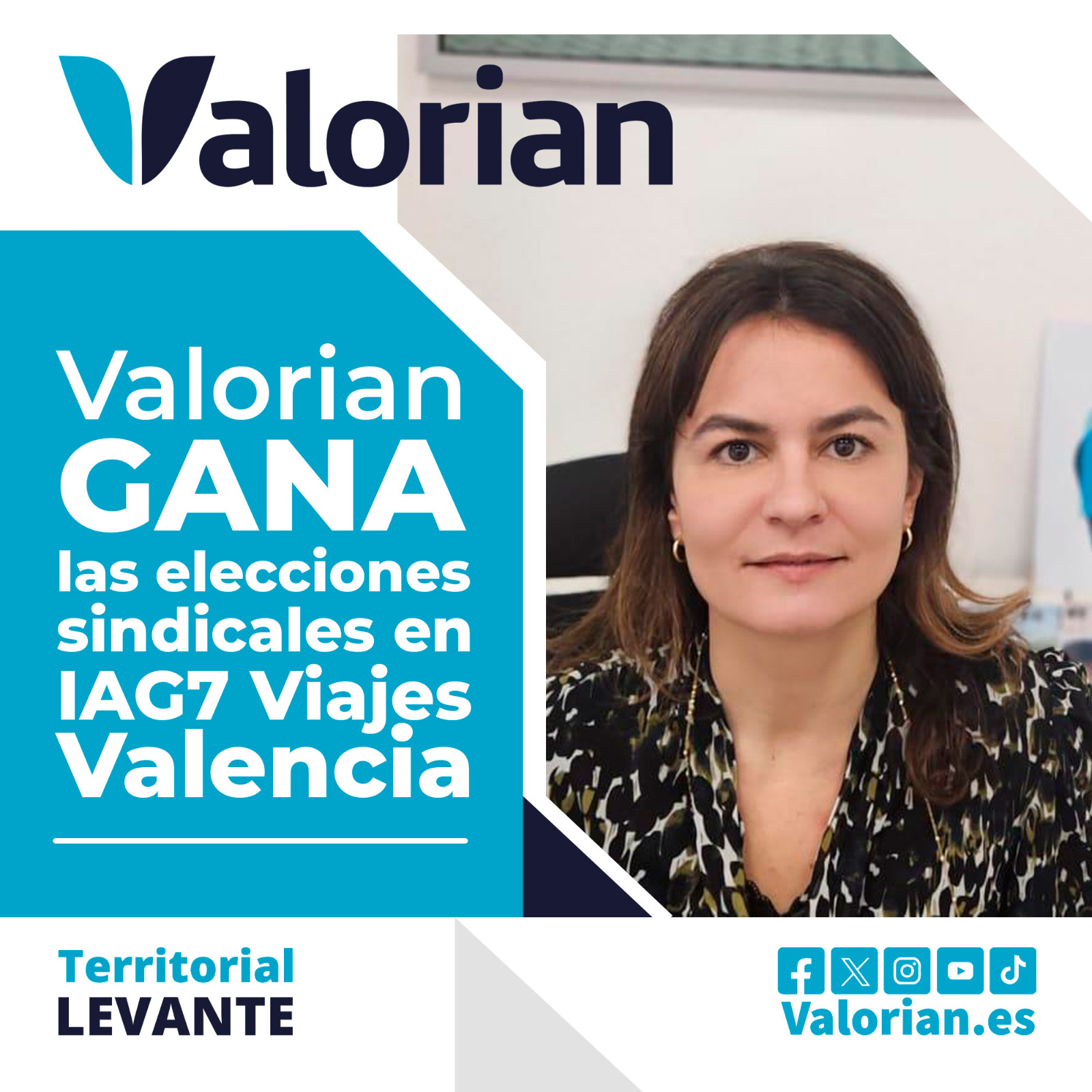 Valorian renueva una delegada en las EESS de IAG7 en Valencia