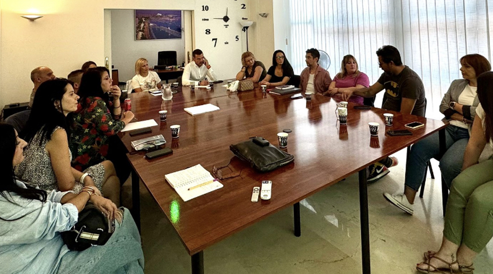 Reunión de trabajo en Mallorca con delegados/as de distintas empresas