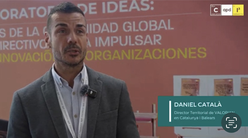 Declaraciones de Daniel Catalá, director Territorial de Cataluña- Baleares en el tercer congreso APD Innovación en Barcelona