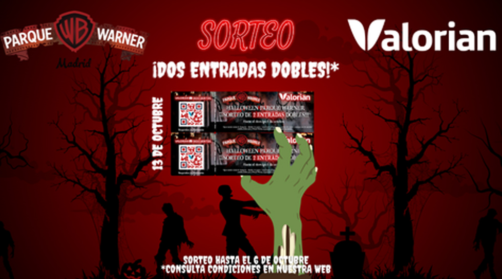 ¡Celebra el Día del afiliado/a a Valorian y gana entradas para el Parque Warner!
