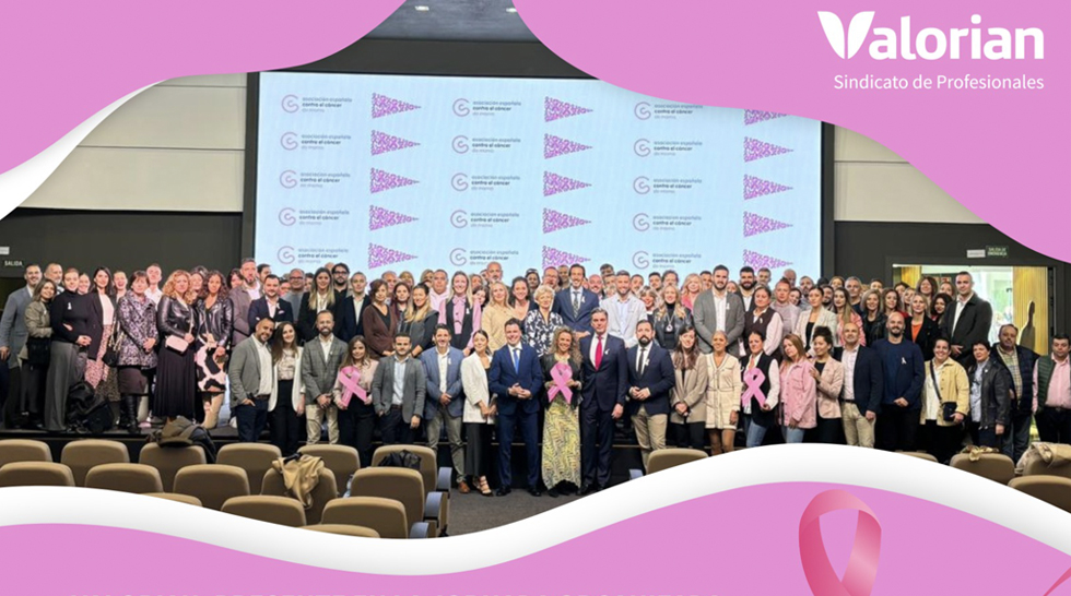 Valorian, presente en la jornada organizada por El Corte Inglés por el día mundial contra el cáncer de mama