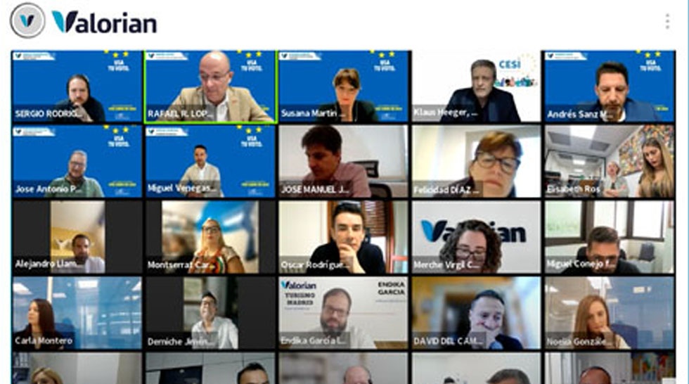 Éxito del evento online organizado por Valorian «elecciones europeas: resolvemos todas tus dudas para que ejerzas tu derecho al voto»