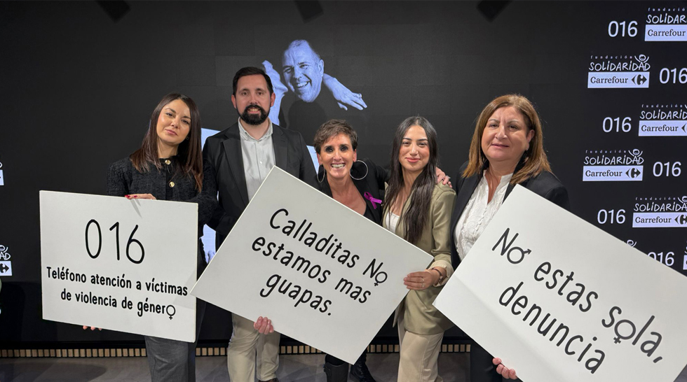 Valorian organización invitada por la Fundación Carrefour con motivo del 25 N