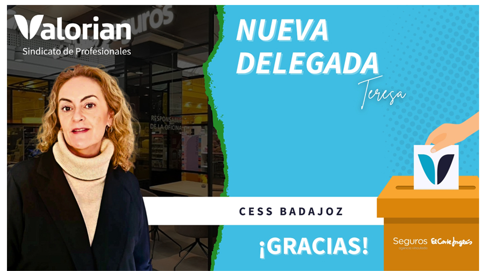 Logramos una nueva delegada en las EESS de CESS en Badajoz