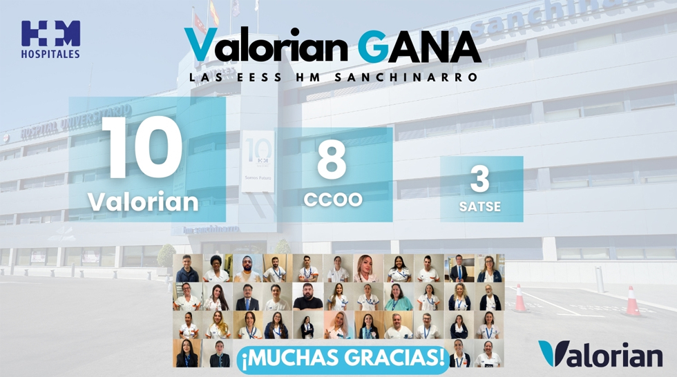 Valorian gana las EESS de HM Hospitales Sanchinarro