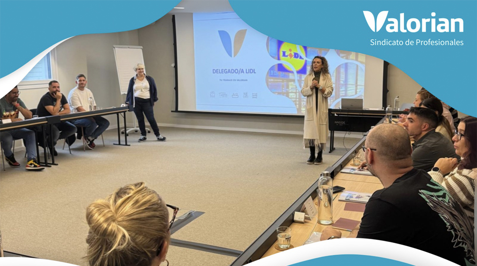 Sesión formativa para nuestros delegados/as en la empresa Lidl