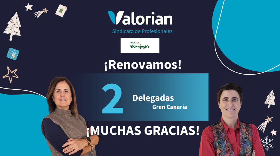 Valorian renueva 3 delegadas en las EESS de VECISA en Gran Canaria