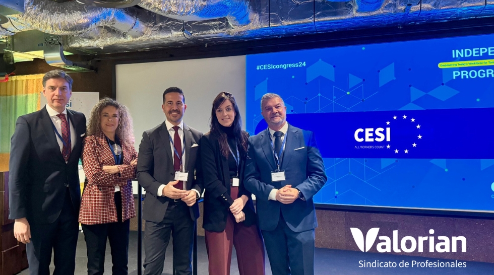 Presentes en el IX Congreso de CESI – Independent Trade Unions en Bruselas