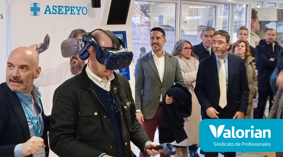 Valorian asiste a la ruta 151 de Asepeyo