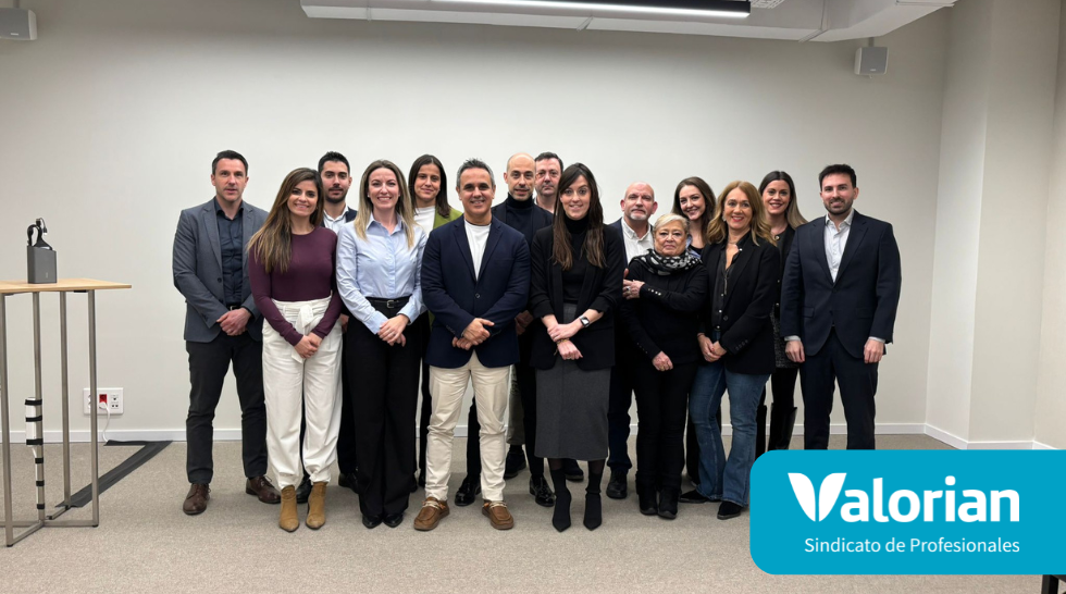 Reunión de trabajo del equipo de la Asesoría Jurídica de Valorian