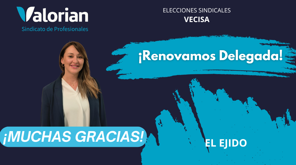 ¡Renovamos delegada en VECISA El Ejido!
