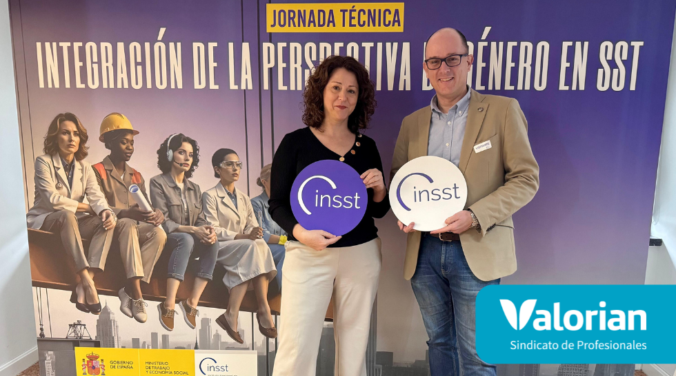 Valorian asiste a la Jornada Técnica “La integración de la perspectiva de género en la Seguridad y Salud en el Trabajo”