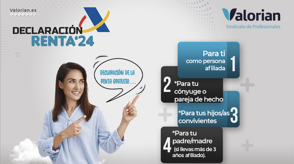 Declaración de la Renta´24 con Valorian