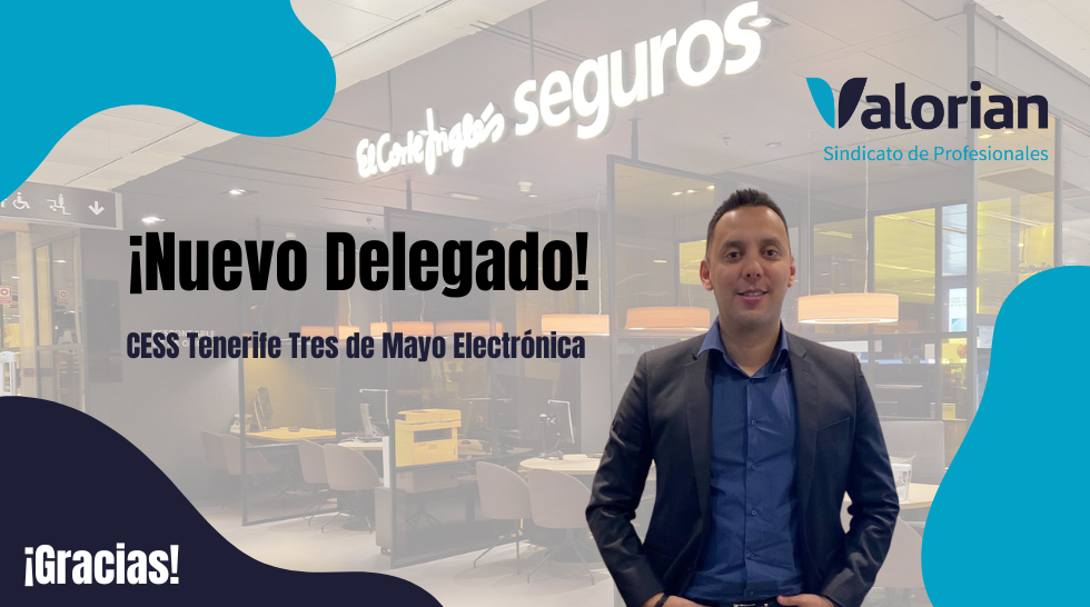 ¡Conseguimos nuevo delegado en CESS Tenerife Tres de Mayo Electrónica!