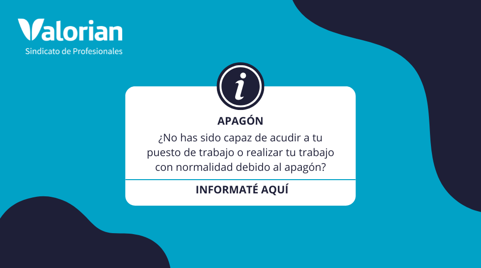 Información apagón