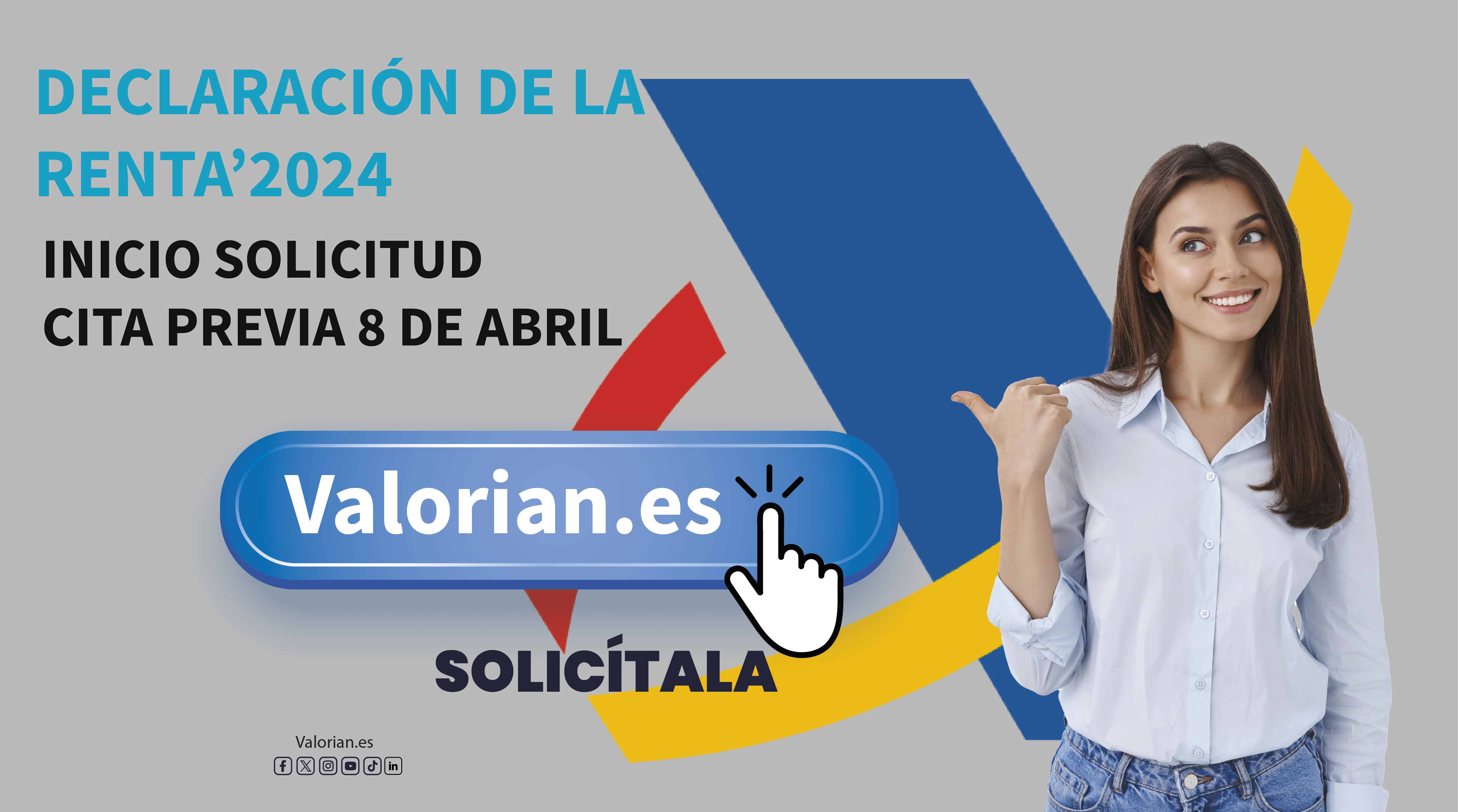 ¡Ya puedes reservar cita para tu declaración de la renta con Valorian!