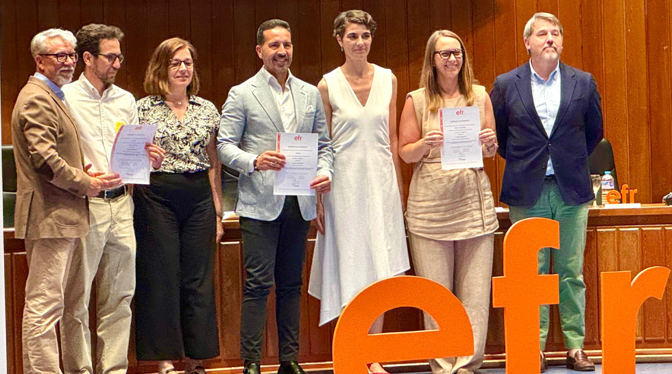 Valorian es reconocida con el certificado efr de Fundación Másfamilia en el Ministerio de Derechos Sociales y Agenda 2030