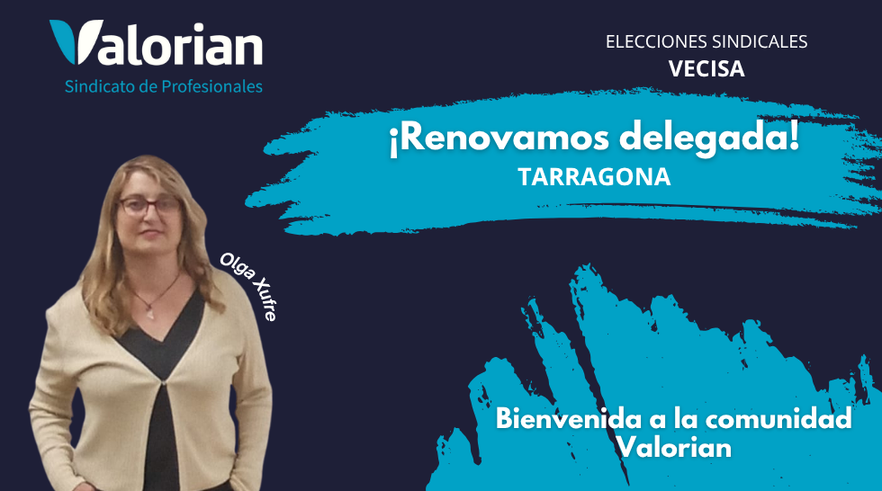¡Renovamos delegada en VECISA Tarragona!