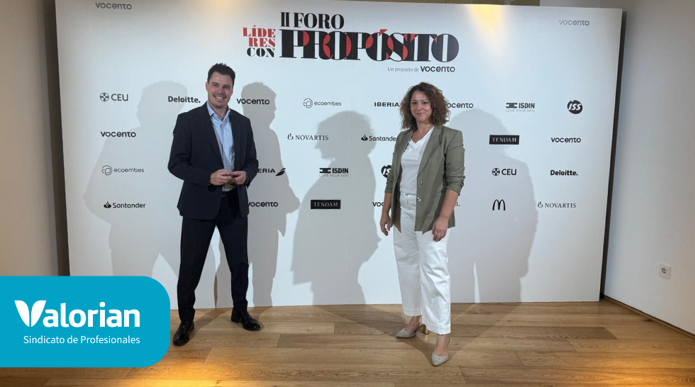 Valorian presente en el II Foro Líderes con Propósito, organizado por Vocento.