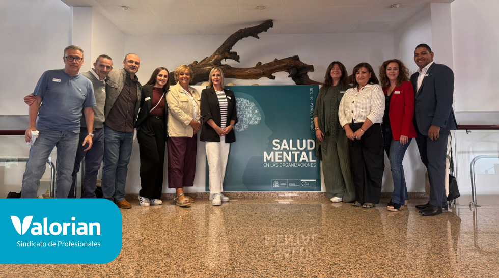 Ayer asistimos a la Jornada Técnica «Salud mental en las organizaciones», celebrada en el Instituto Nacional de Seguridad y Salud en el Trabajo (INSST).