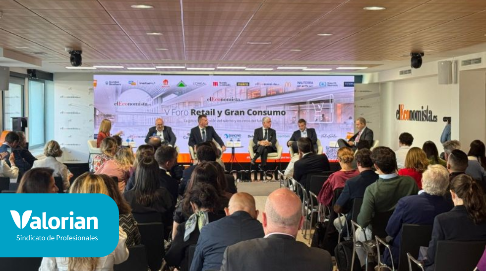 Valorian presente en el V Foro Retail y Gran Consumo: «La gestión, retención del talento y los retos del futuro»