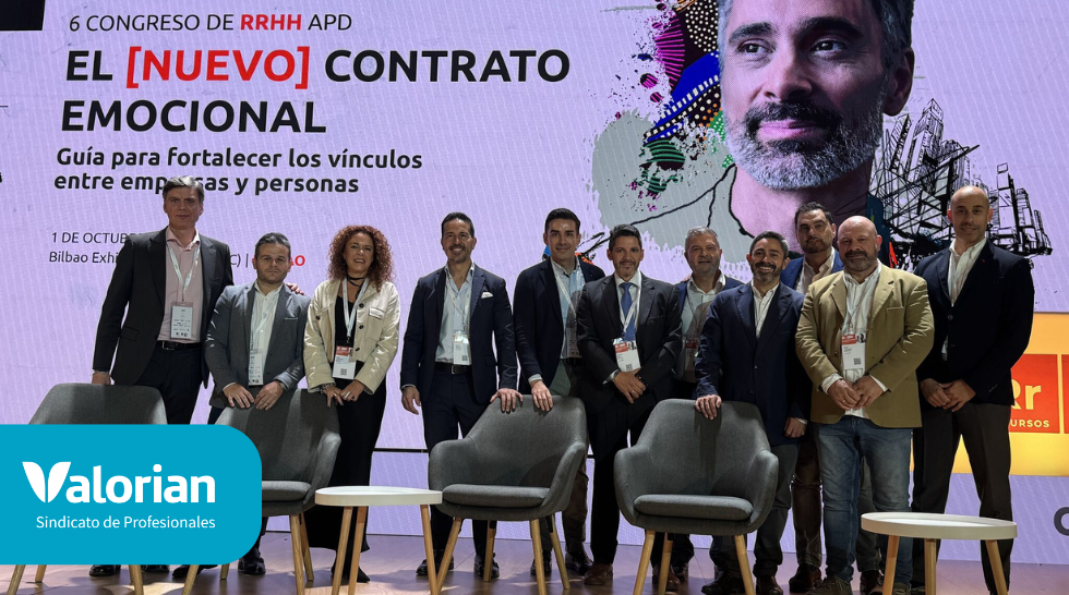 Nuestro presidente, Miguel Venegas Carrasco, participó como ponente en el 6º Congreso de RRHH de APD en Bilbao.