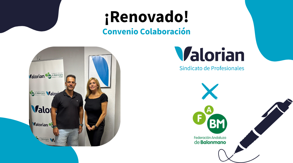 ¡Renovado convenio de colaboración con la Federación Andaluza de Balonmano!