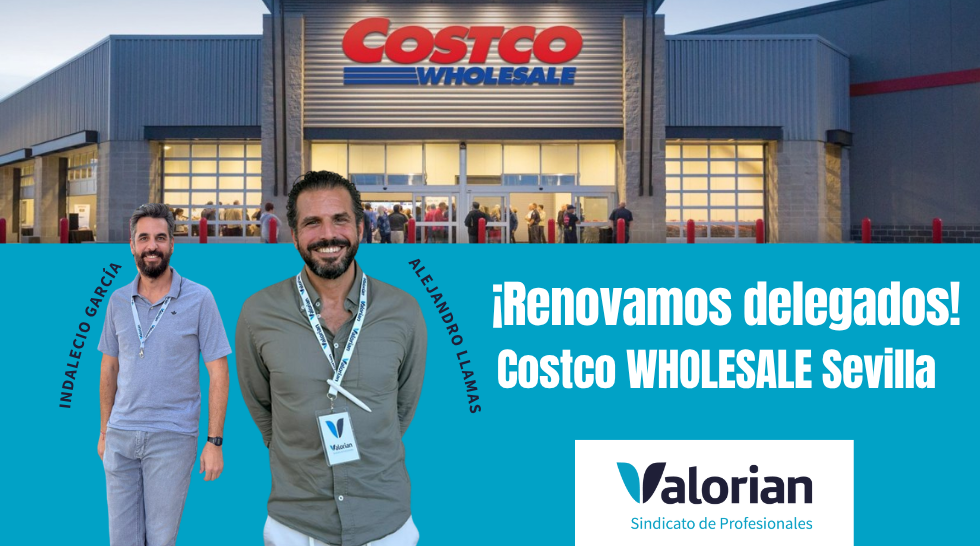 ¡Renovamos 2 delegados en Costco Sevilla!