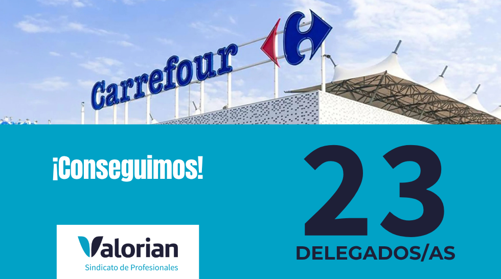 ¡Conseguimos 23 delegados/as en la eess de Carrefour!