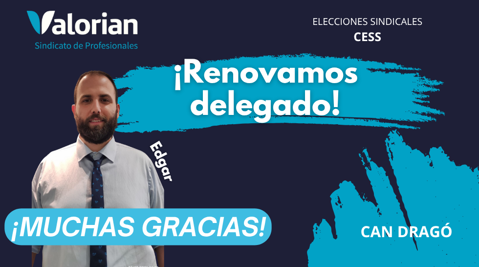 ¡Renovamos delegado en CESS Can Dragó!