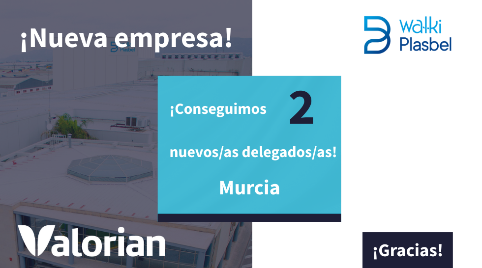 ¡Entramos en una nueva empresa: Walki Plasbel!