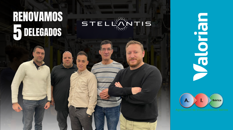 ¡Renovamos 5 delegados en Stellantis PPCR Madrid!